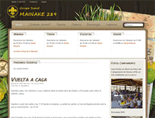 Tablet Screenshot of mainake289.es